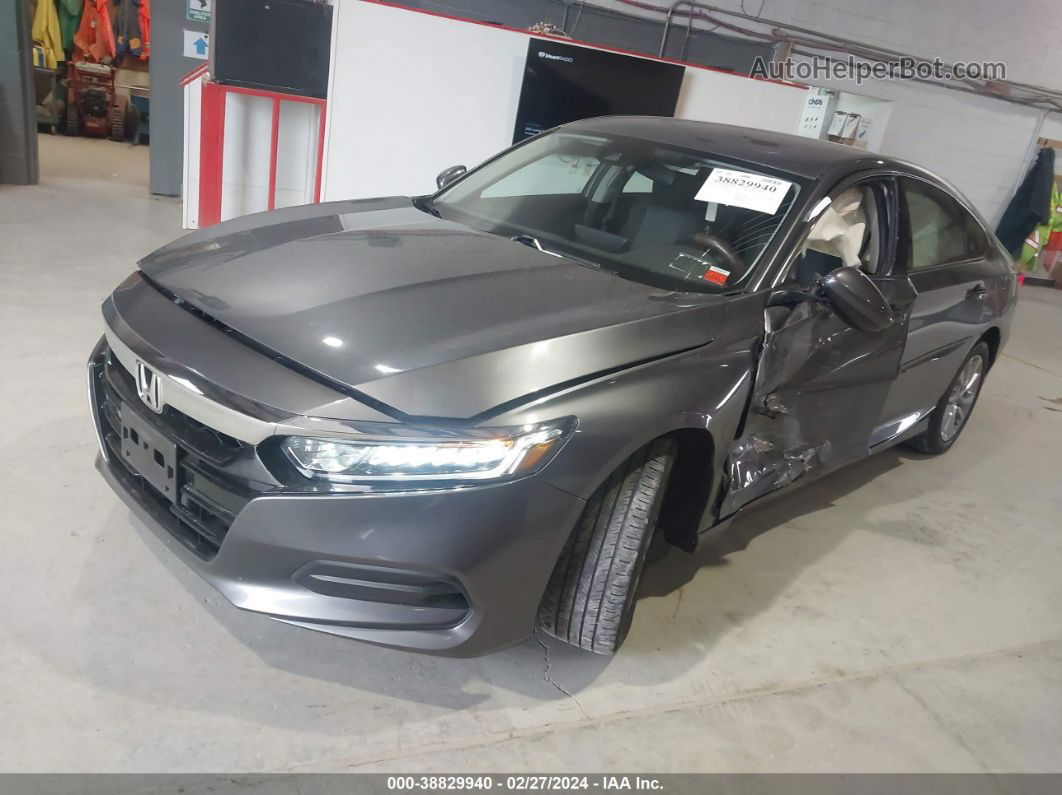 2019 Honda Accord Lx Серый vin: 1HGCV1F1XKA140835