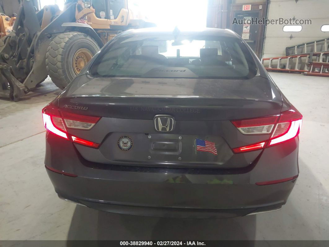 2019 Honda Accord Lx Серый vin: 1HGCV1F1XKA140835