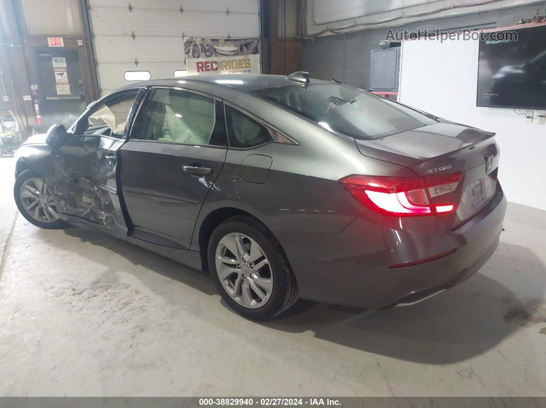 2019 Honda Accord Lx Серый vin: 1HGCV1F1XKA140835