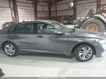 2019 Honda Accord Lx Gray vin: 1HGCV1F1XKA140835