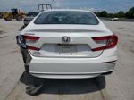 2019 Honda Accord Lx White vin: 1HGCV1F1XKA150829