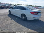 2019 Honda Accord Lx White vin: 1HGCV1F1XKA167789