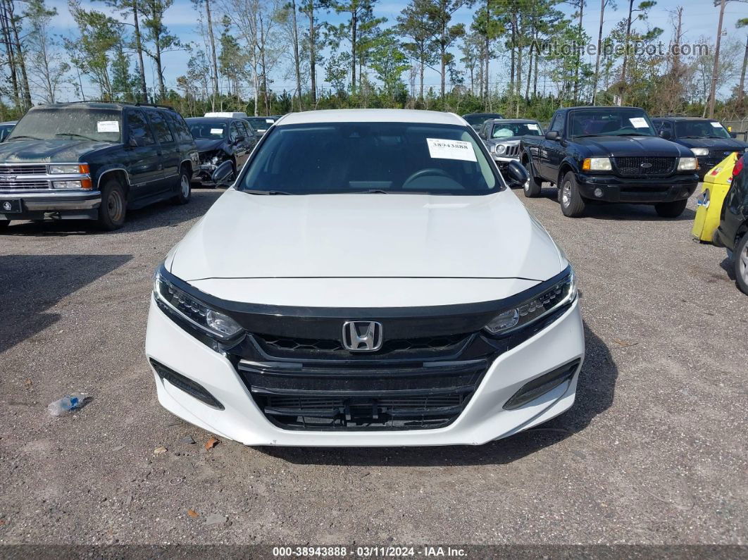 2019 Honda Accord Lx Белый vin: 1HGCV1F1XKA167789