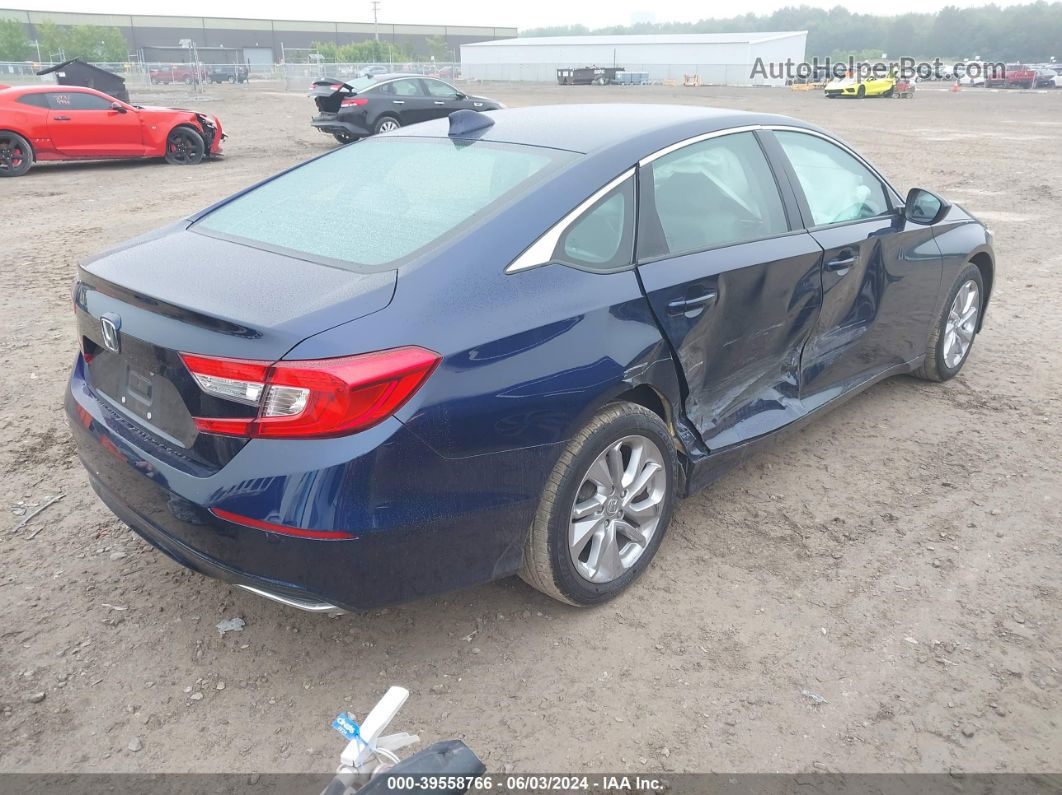 2020 Honda Accord Lx Синий vin: 1HGCV1F1XLA008904