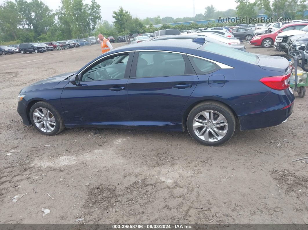 2020 Honda Accord Lx Blue vin: 1HGCV1F1XLA008904