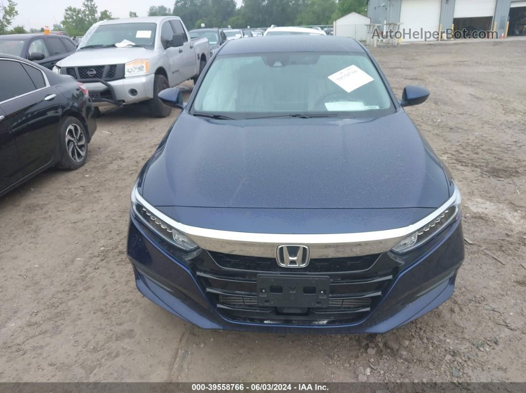 2020 Honda Accord Lx Синий vin: 1HGCV1F1XLA008904