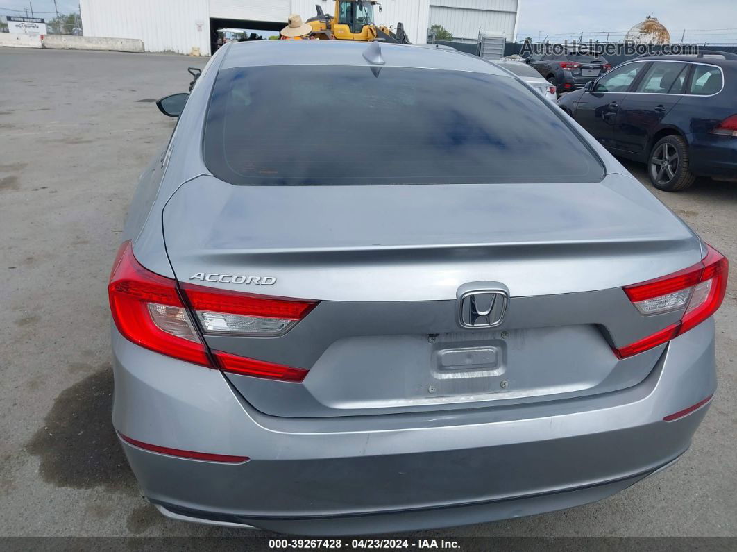 2020 Honda Accord Lx Gray vin: 1HGCV1F1XLA032541