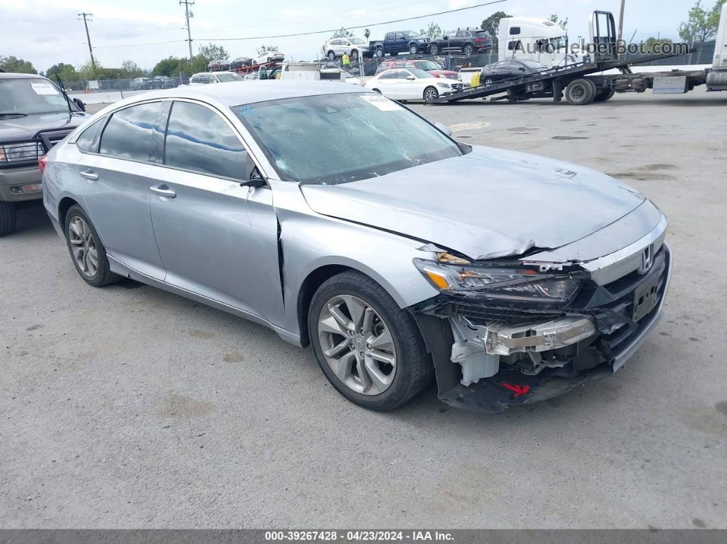 2020 Honda Accord Lx Gray vin: 1HGCV1F1XLA032541