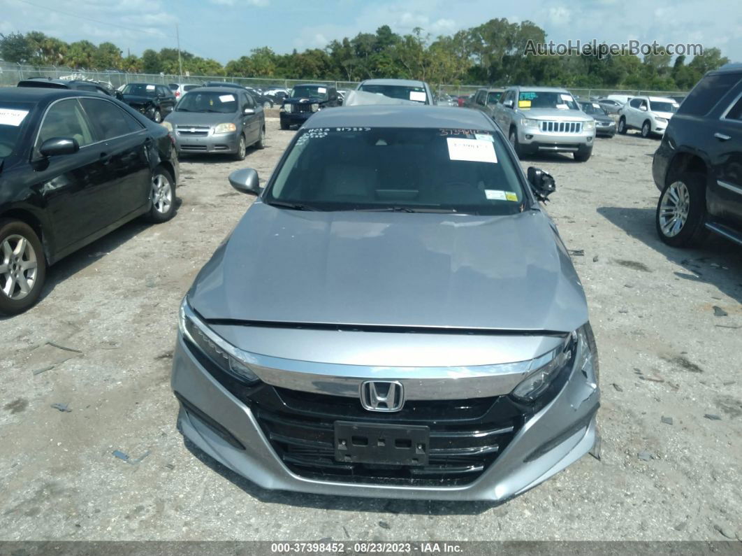 2020 Honda Accord Lx Silver vin: 1HGCV1F1XLA079827