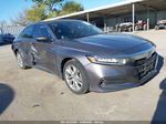 2020 Honda Accord Lx Gray vin: 1HGCV1F1XLA099124