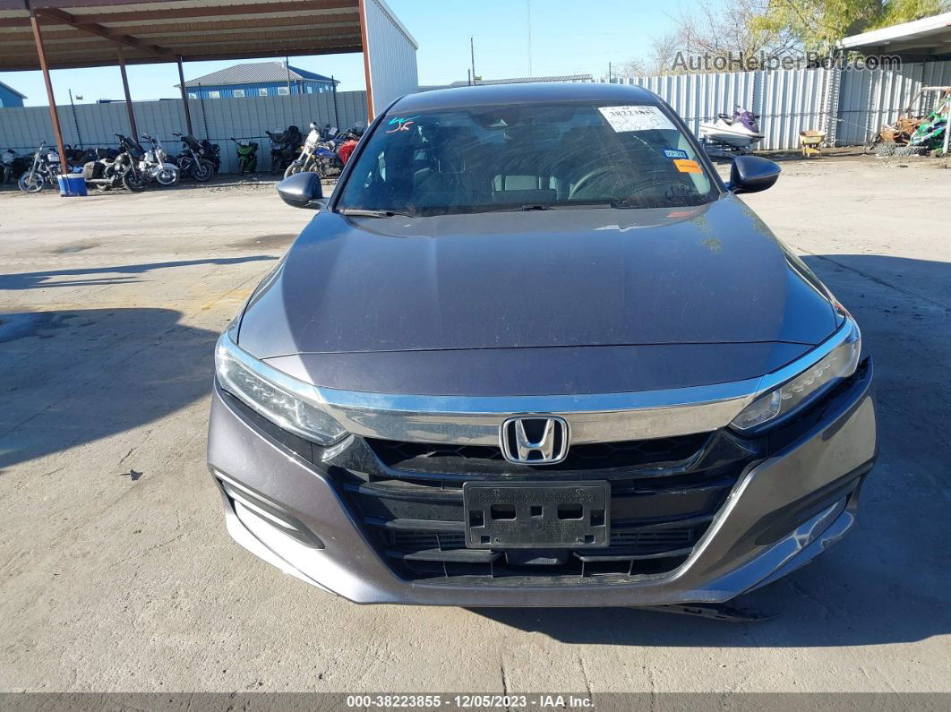 2020 Honda Accord Lx Gray vin: 1HGCV1F1XLA099124