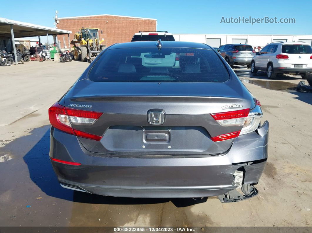 2020 Honda Accord Lx Gray vin: 1HGCV1F1XLA099124