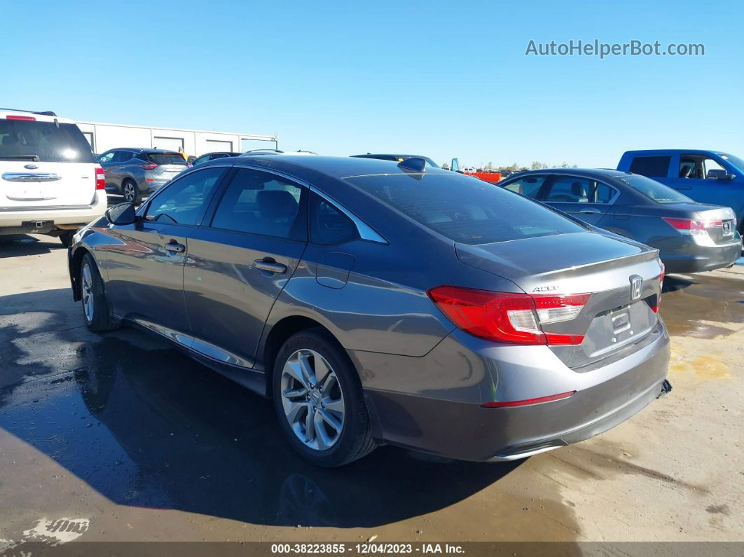 2020 Honda Accord Lx Gray vin: 1HGCV1F1XLA099124