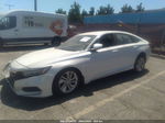 2020 Honda Accord Sedan Lx White vin: 1HGCV1F1XLA112115