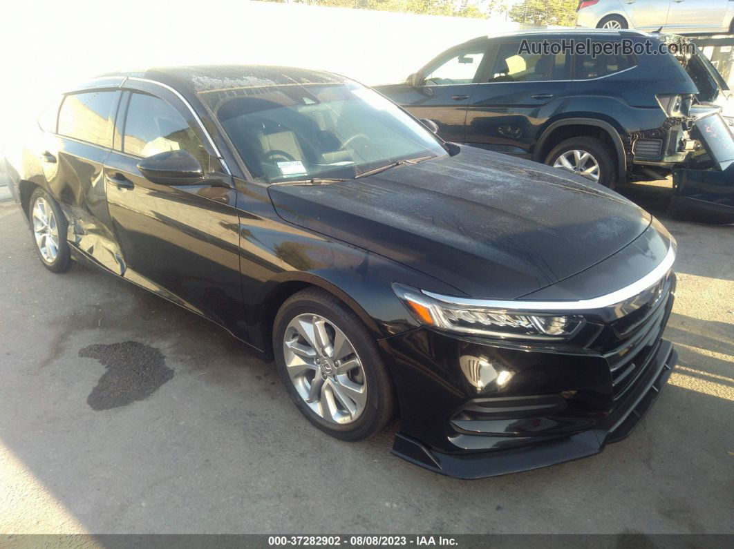 2020 Honda Accord Sedan Lx Black vin: 1HGCV1F1XLA156759