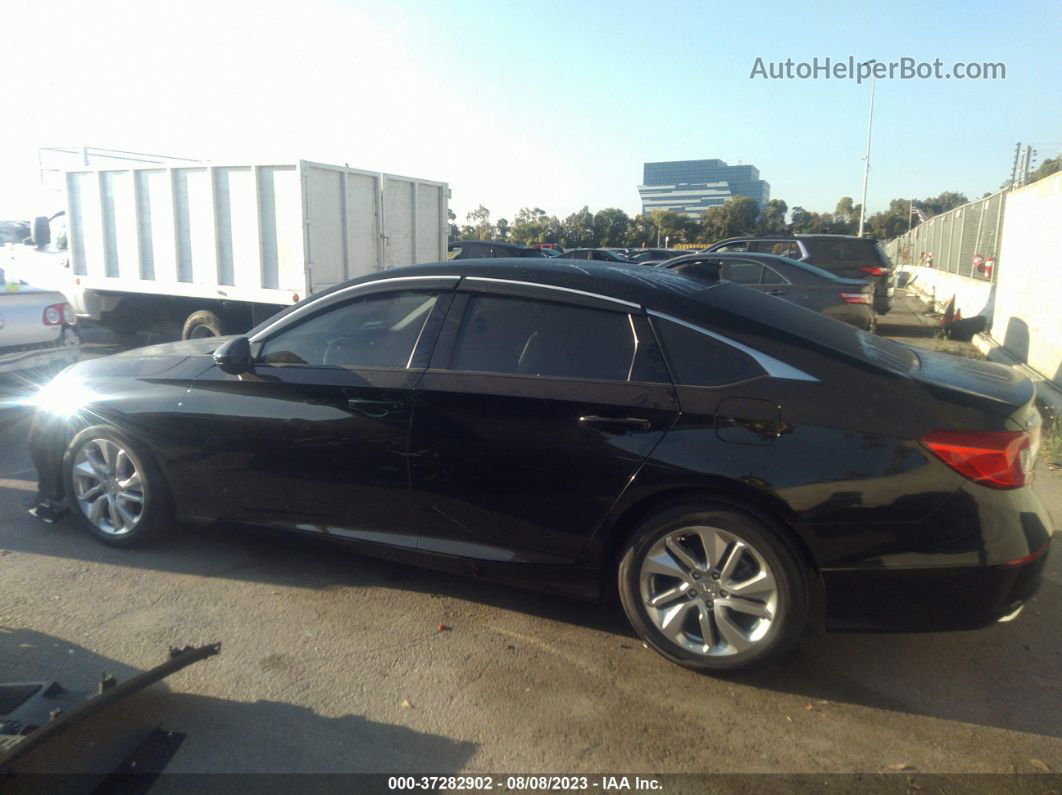 2020 Honda Accord Sedan Lx Black vin: 1HGCV1F1XLA156759