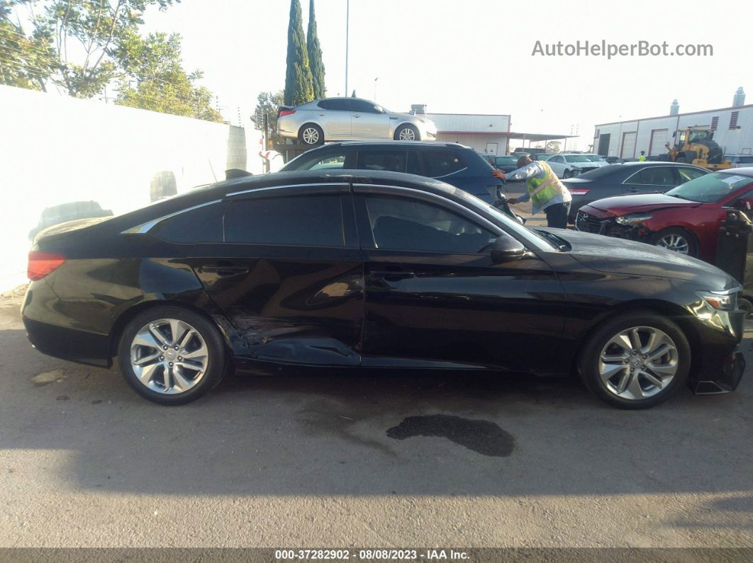 2020 Honda Accord Sedan Lx Black vin: 1HGCV1F1XLA156759