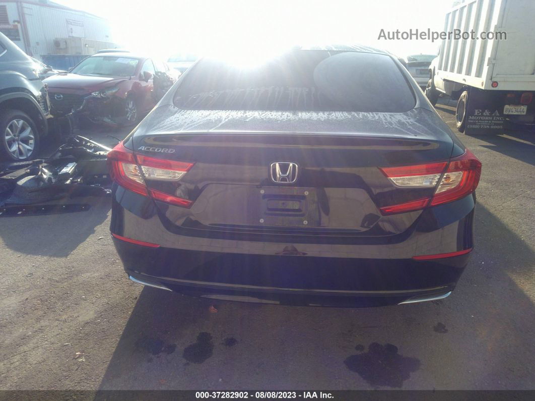 2020 Honda Accord Sedan Lx Black vin: 1HGCV1F1XLA156759