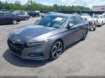 2018 Honda Accord Sport Gray vin: 1HGCV1F30JA022292