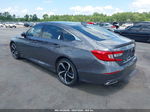 2018 Honda Accord Sport Серый vin: 1HGCV1F30JA022292