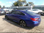 2018 Honda Accord Sedan Sport 1.5t Blue vin: 1HGCV1F30JA148071