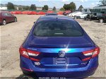 2018 Honda Accord Sedan Sport 1.5t Blue vin: 1HGCV1F30JA148071