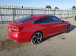 2018 Honda Accord Sport Red vin: 1HGCV1F30JA182690