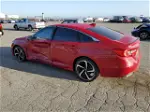 2018 Honda Accord Sport Red vin: 1HGCV1F30JA182690