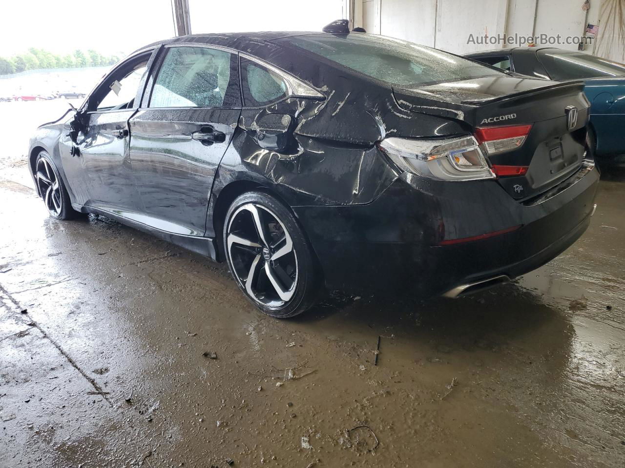 2018 Honda Accord Sport Black vin: 1HGCV1F30JA188862