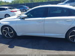 2018 Honda Accord Sport White vin: 1HGCV1F30JA225229