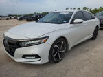 2018 Honda Accord Sport White vin: 1HGCV1F30JA230740