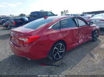 2018 Honda Accord Sport Burgundy vin: 1HGCV1F30JA261163