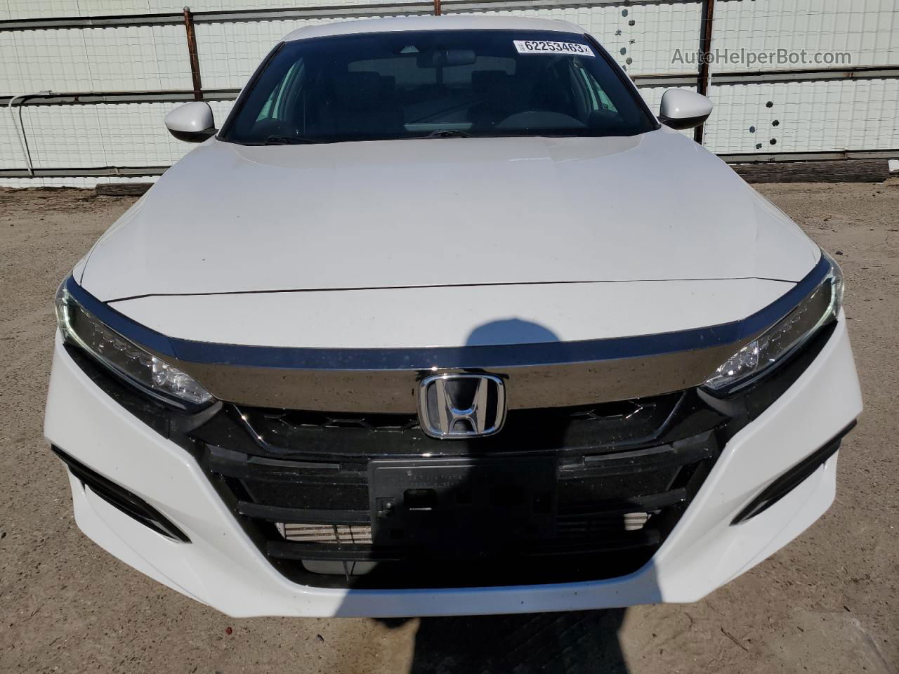 2019 Honda Accord Sport White vin: 1HGCV1F30KA002917