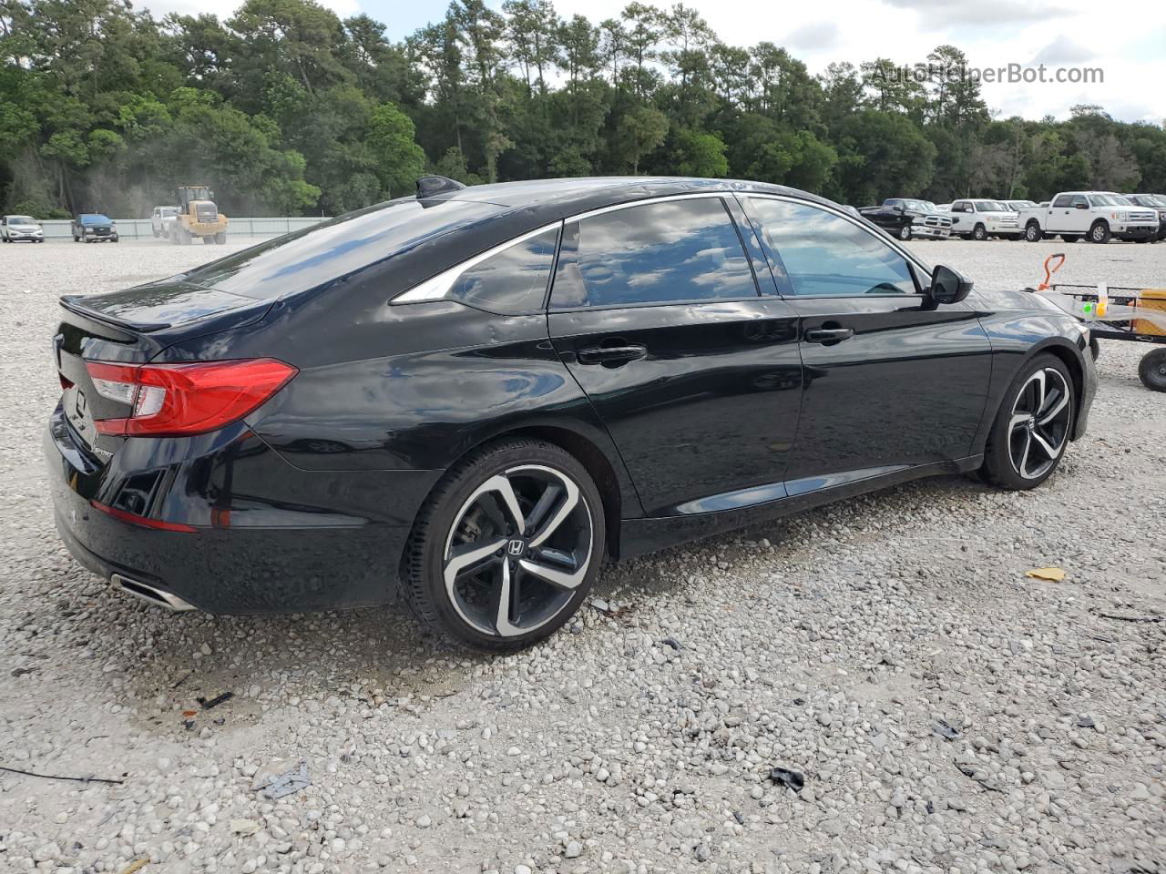 2019 Honda Accord Sport Black vin: 1HGCV1F30KA010077