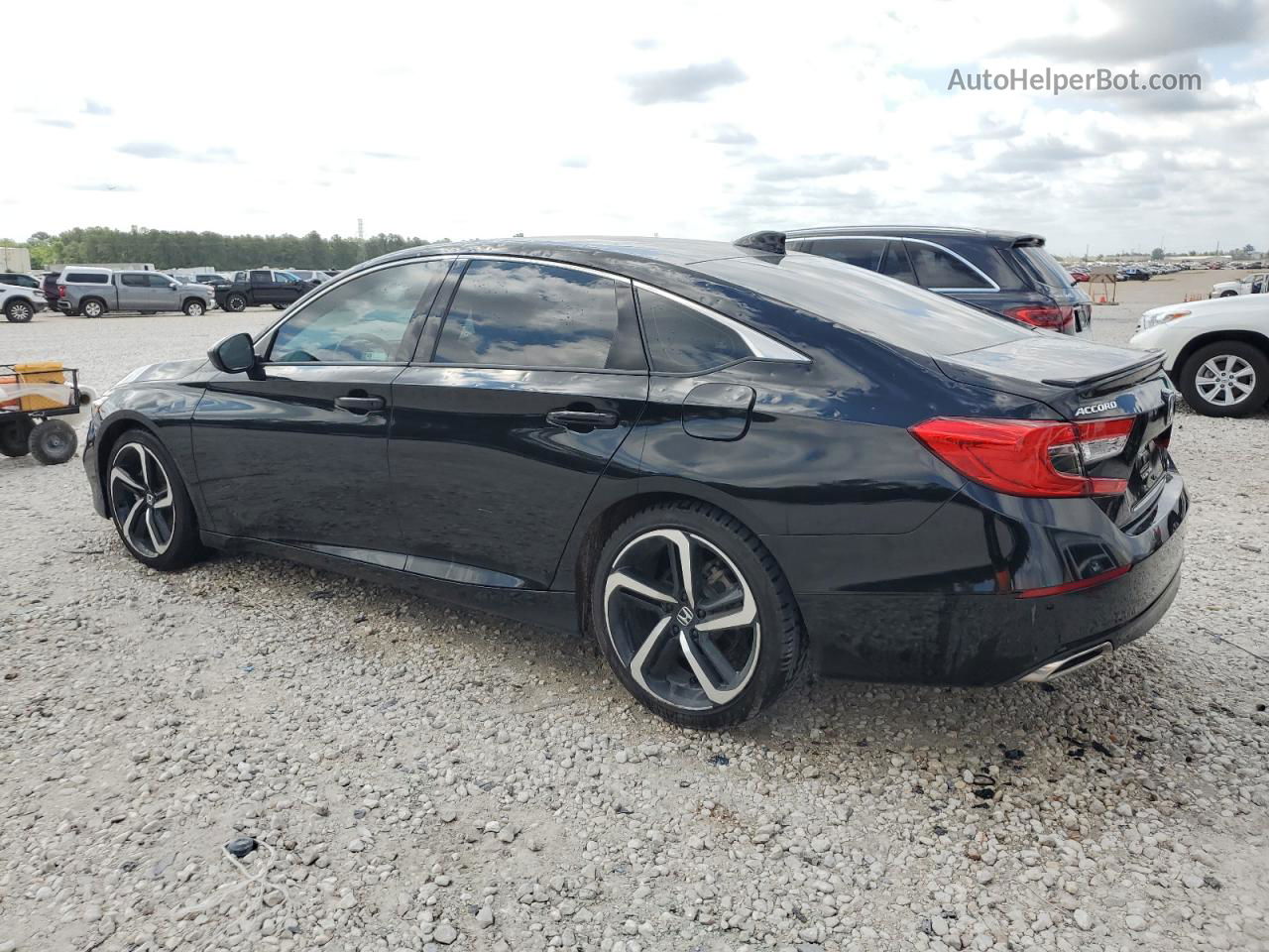 2019 Honda Accord Sport Black vin: 1HGCV1F30KA010077