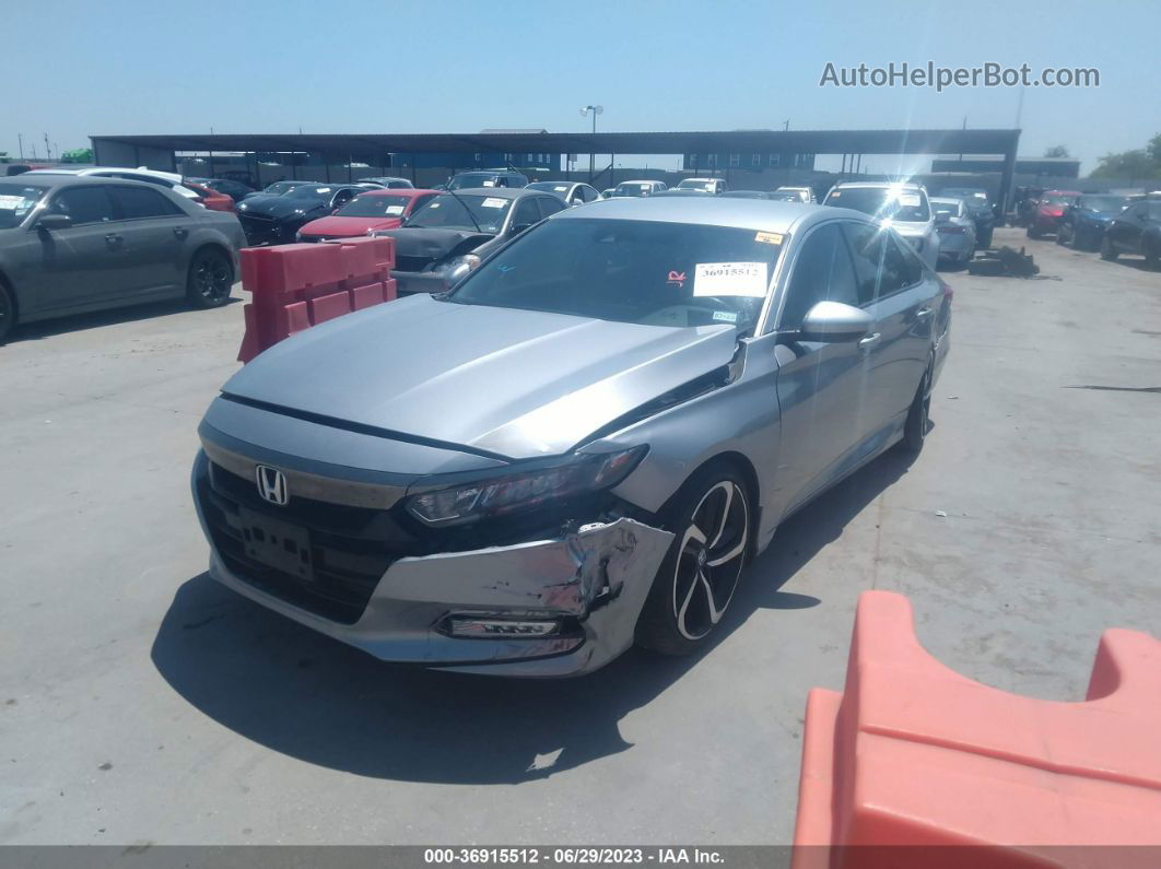 2019 Honda Accord Sedan Sport 1.5t Серебряный vin: 1HGCV1F30KA030054