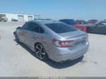 2019 Honda Accord Sedan Sport 1.5t Silver vin: 1HGCV1F30KA030054