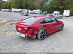 2019 Honda Accord Sedan Sport 1.5t Red vin: 1HGCV1F30KA073874