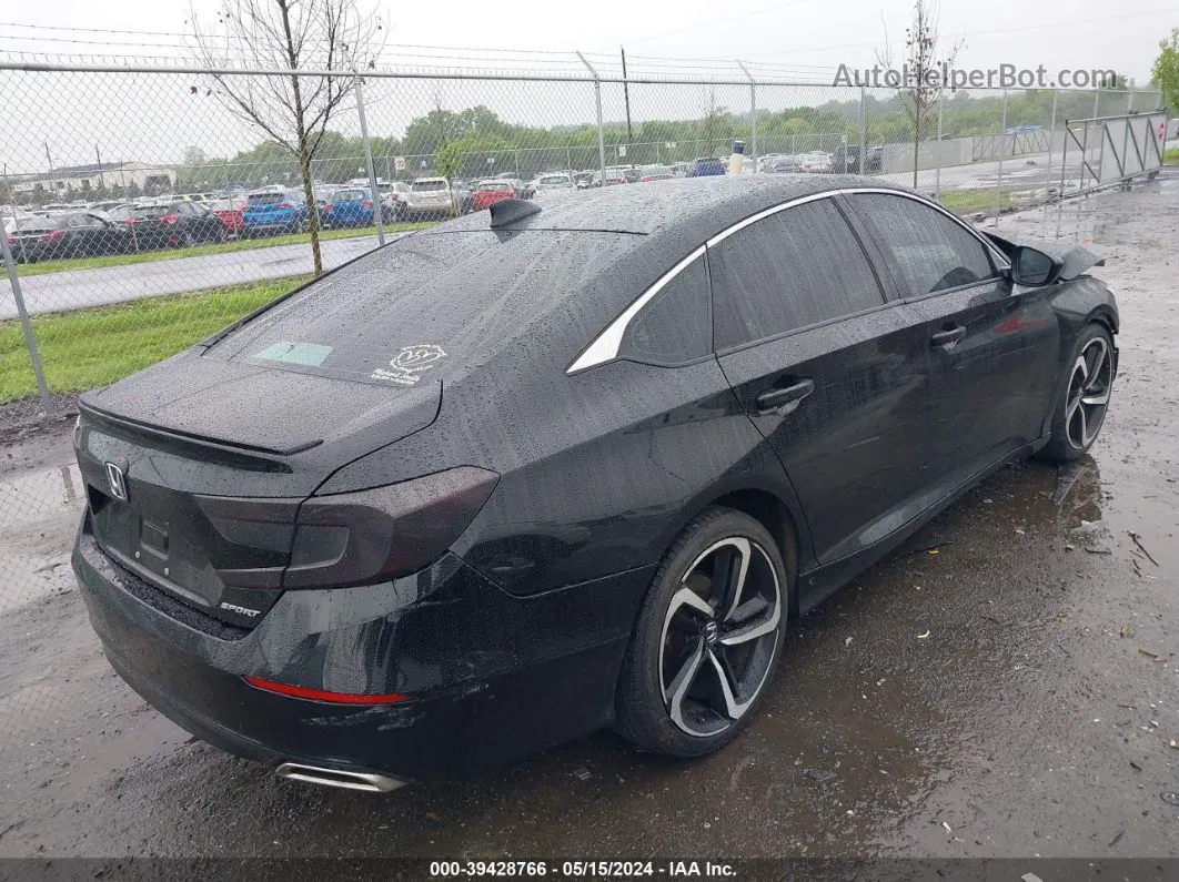 2019 Honda Accord Sport Black vin: 1HGCV1F30KA128808