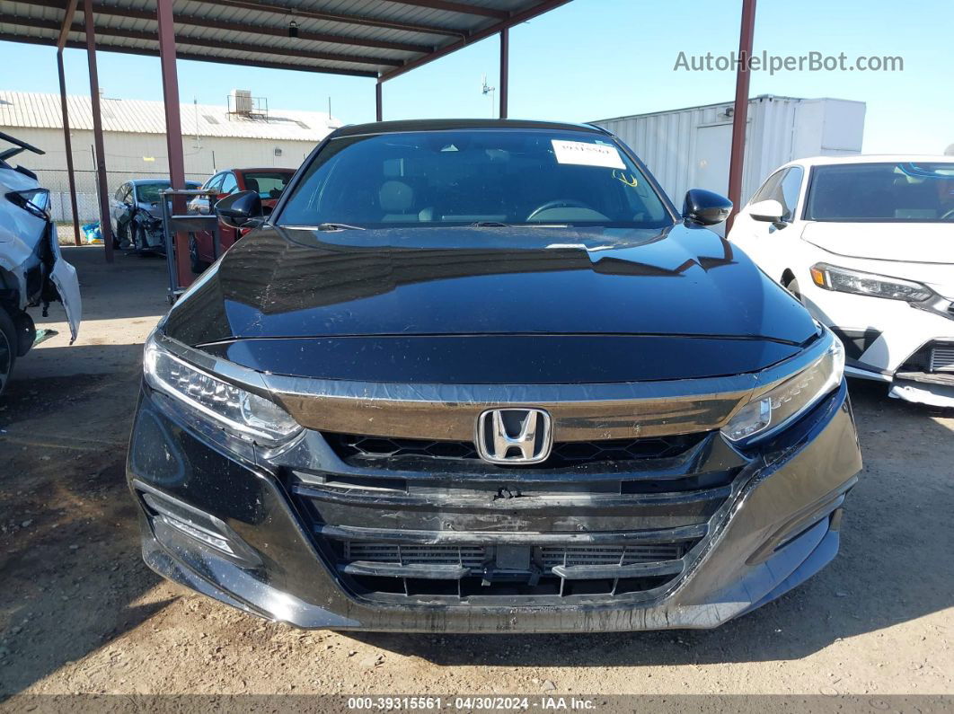 2019 Honda Accord Sport Black vin: 1HGCV1F30KA136861