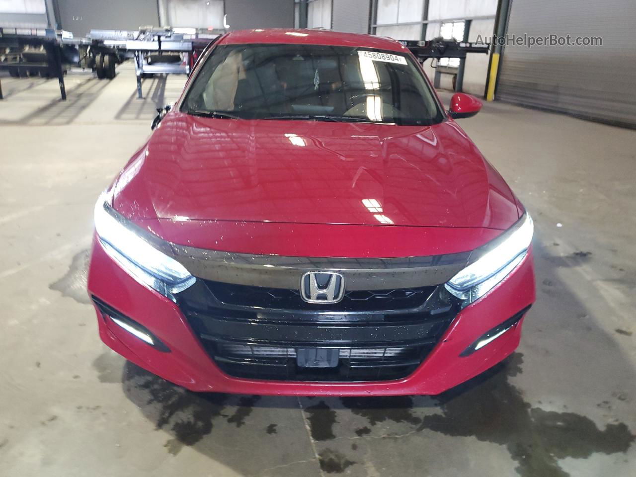 2019 Honda Accord Sport Red vin: 1HGCV1F30KA156317