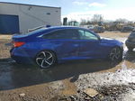 2019 Honda Accord Sport Blue vin: 1HGCV1F30KA167382