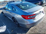 2019 Honda Accord Sport Silver vin: 1HGCV1F30KA172629