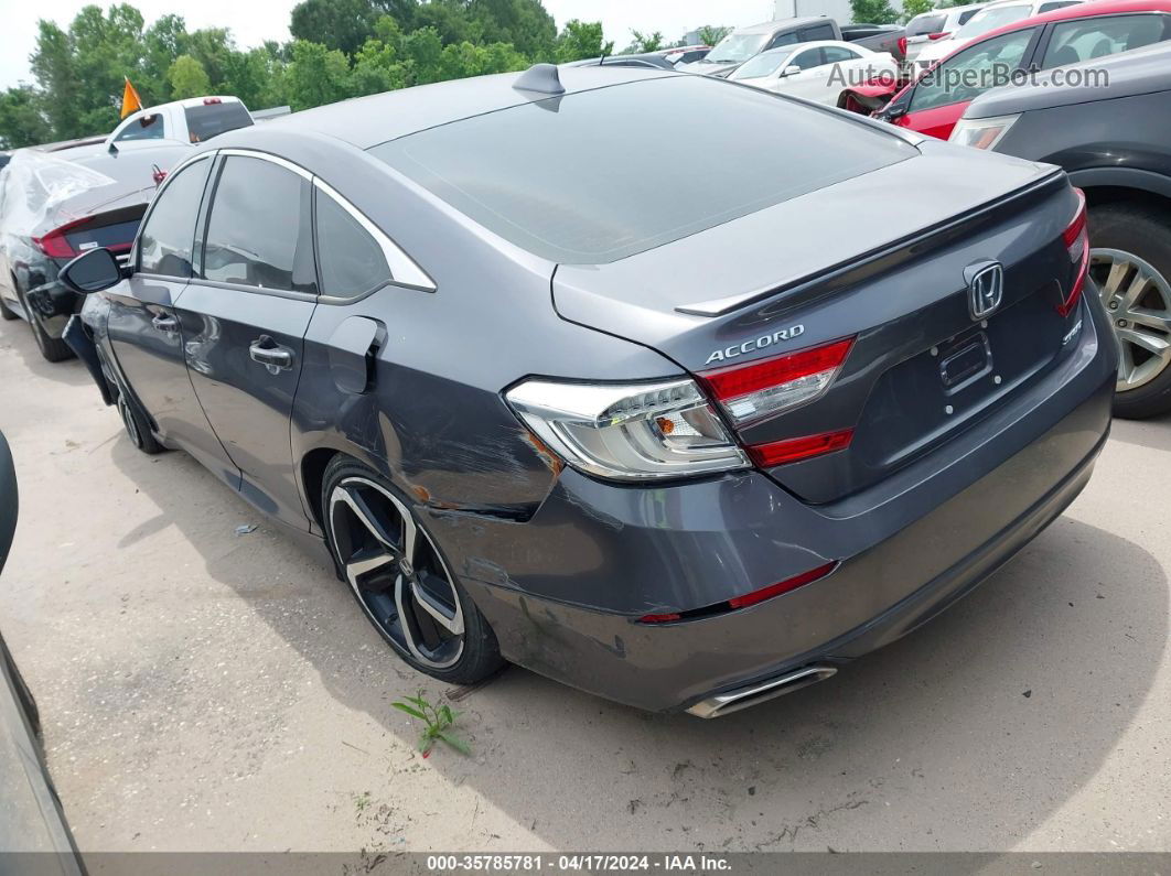 2020 Honda Accord Sport Gray vin: 1HGCV1F30LA062049