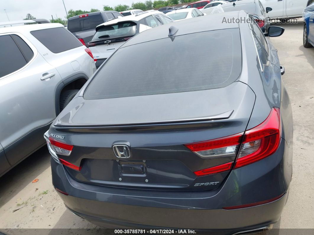 2020 Honda Accord Sport Gray vin: 1HGCV1F30LA062049