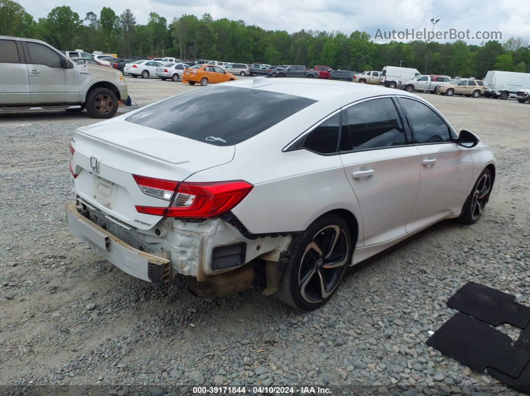 2020 Honda Accord Sport Белый vin: 1HGCV1F30LA078932