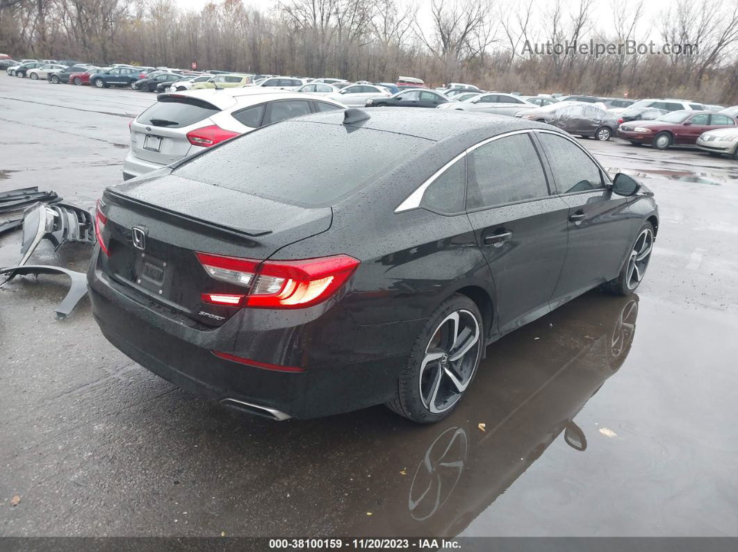 2020 Honda Accord Sport Black vin: 1HGCV1F30LA146694