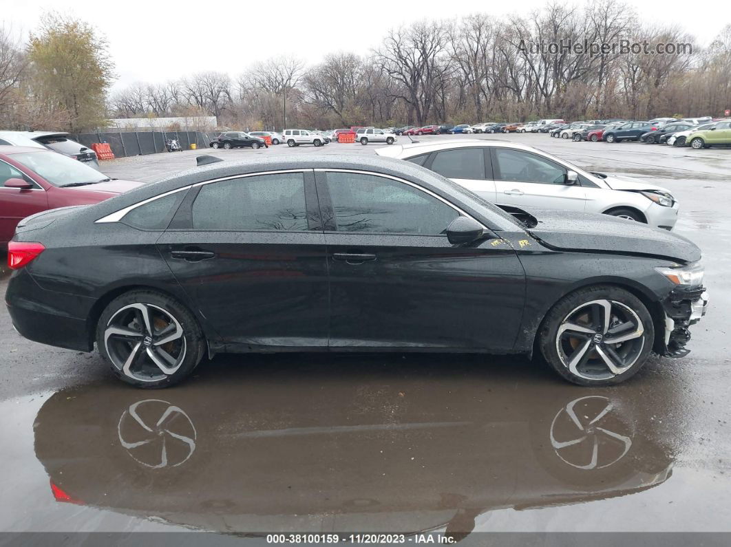 2020 Honda Accord Sport Black vin: 1HGCV1F30LA146694