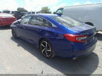 2018 Honda Accord Sport Blue vin: 1HGCV1F31JA024164