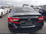 2018 Honda Accord Sport Черный vin: 1HGCV1F31JA091900